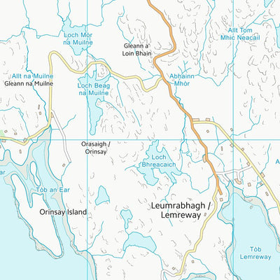UK Topographic Maps Na h-Eileanan an Iar (NB31) digital map
