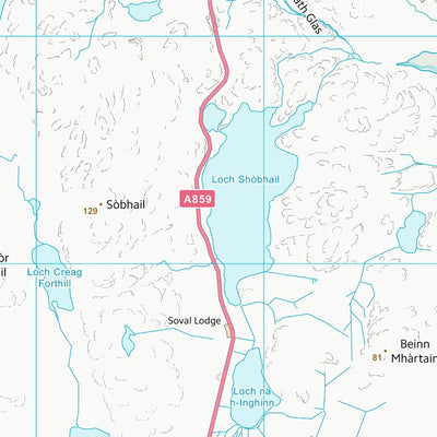 UK Topographic Maps Na h-Eileanan an Iar (NB32) digital map