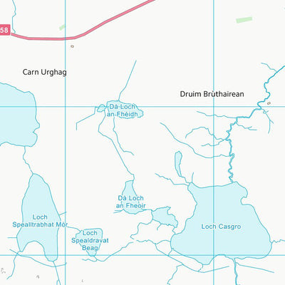 UK Topographic Maps Na h-Eileanan an Iar (NB34) digital map
