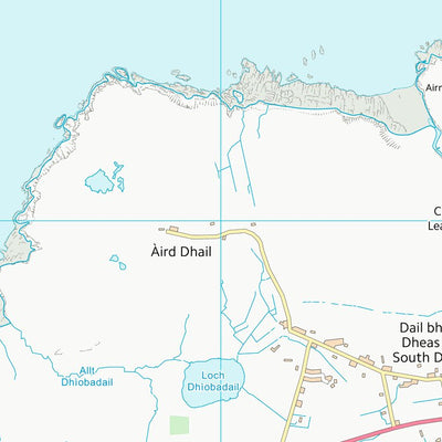 UK Topographic Maps Na h-Eileanan an Iar (NB46) digital map