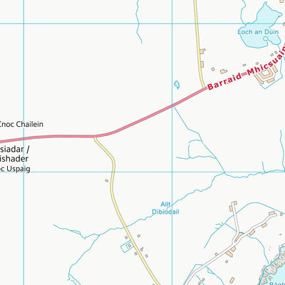 UK Topographic Maps Na h-Eileanan an Iar (NB53) digital map