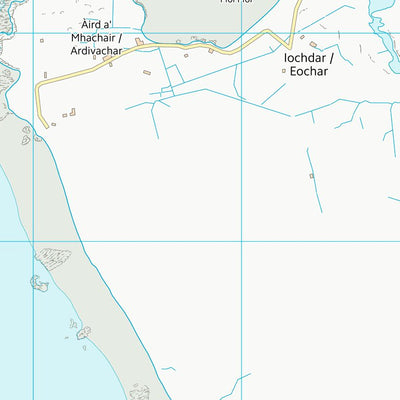 UK Topographic Maps Na h-Eileanan an Iar (NF74) digital map