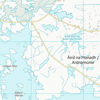 UK Topographic Maps Na h-Eileanan an Iar (NF74) digital map
