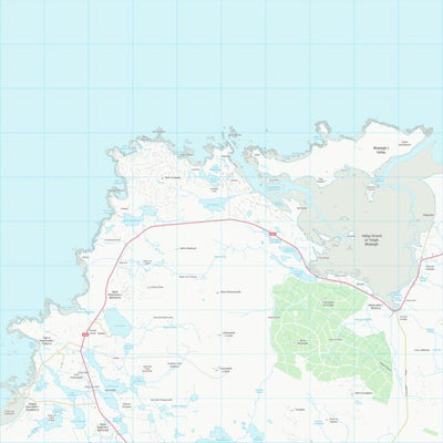 UK Topographic Maps Na h-Eileanan an Iar (NF77) digital map