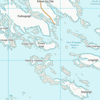 UK Topographic Maps Na h-Eileanan an Iar (NF84) digital map