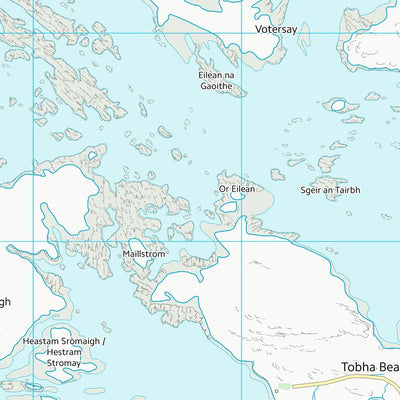 UK Topographic Maps Na h-Eileanan an Iar (NF97) digital map