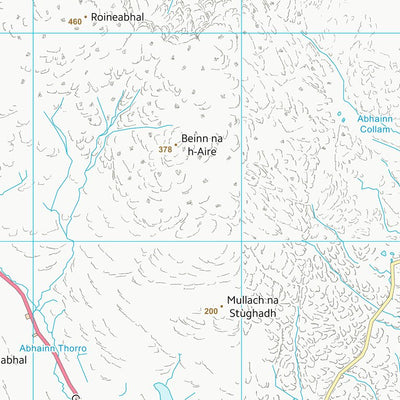 UK Topographic Maps Na h-Eileanan an Iar (NG08) digital map