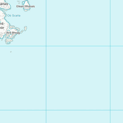 UK Topographic Maps Na h-Eileanan an Iar (NG18) digital map