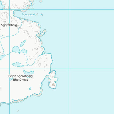 UK Topographic Maps Na h-Eileanan an Iar (NG29) digital map