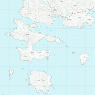 UK Topographic Maps Na h-Eileanan an Iar (NL69) digital map