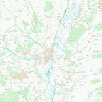 UK Topographic Maps New Forest District (SU11) digital map