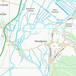 UK Topographic Maps New Forest District (SU11) digital map