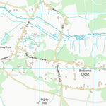 UK Topographic Maps New Forest District (SU20) digital map