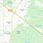 UK Topographic Maps New Forest District (SU21) digital map