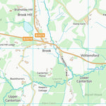 UK Topographic Maps New Forest District (SU21) digital map