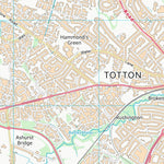 UK Topographic Maps New Forest District (SU31) digital map