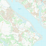 UK Topographic Maps New Forest District (SU40) digital map