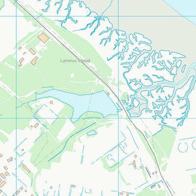 UK Topographic Maps New Forest District (SU40) digital map