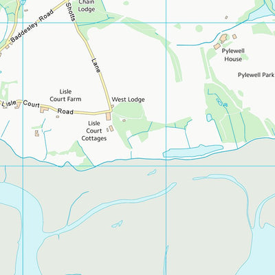 UK Topographic Maps New Forest District (SZ39) digital map