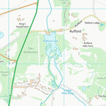 UK Topographic Maps Newark and Sherwood District (SK66) digital map