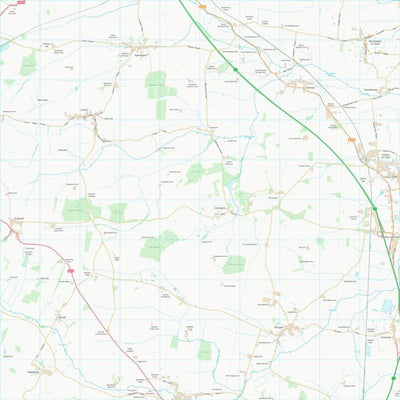 UK Topographic Maps Newark and Sherwood District (SK76) digital map