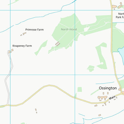 UK Topographic Maps Newark and Sherwood District (SK76) digital map