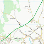 UK Topographic Maps Newcastle-under-Lyme District (B) (SJ73) digital map