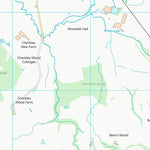 UK Topographic Maps Newcastle-under-Lyme District (B) (SJ74) digital map