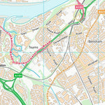 UK Topographic Maps Newcastle upon Tyne District (B) (NZ26) digital map