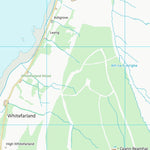 UK Topographic Maps North Ayrshire (NR84) digital map