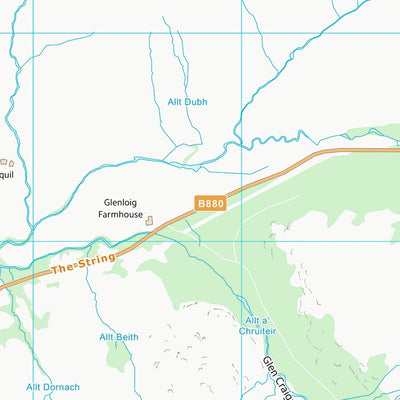 UK Topographic Maps North Ayrshire (NR93) digital map