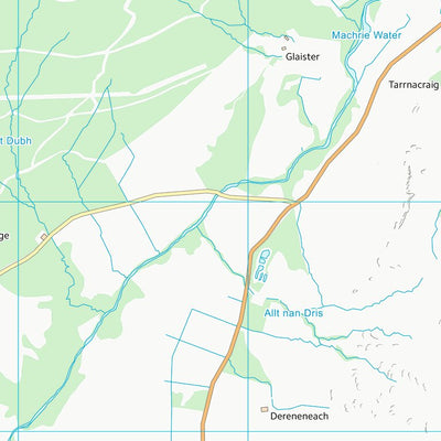 UK Topographic Maps North Ayrshire (NR93) digital map