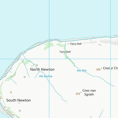 UK Topographic Maps North Ayrshire (NR95) digital map