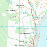 UK Topographic Maps North Ayrshire (NS02) digital map