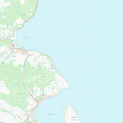 UK Topographic Maps North Ayrshire (NS03) digital map