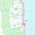 UK Topographic Maps North Ayrshire (NS04) digital map