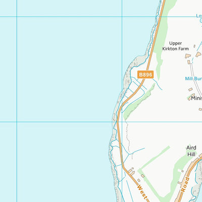 UK Topographic Maps North Ayrshire (NS15) digital map