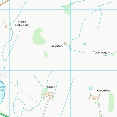 UK Topographic Maps North Ayrshire (NS24) digital map