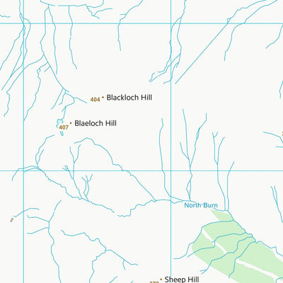 UK Topographic Maps North Ayrshire (NS25) digital map