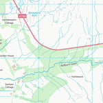 UK Topographic Maps North Ayrshire (NS25) digital map