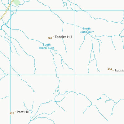 UK Topographic Maps North Ayrshire (NS26) digital map