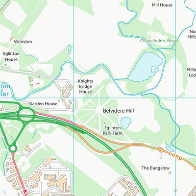 UK Topographic Maps North Ayrshire (NS34) digital map