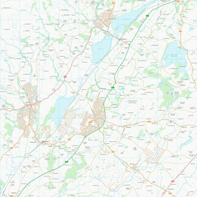 UK Topographic Maps North Ayrshire (NS35) digital map