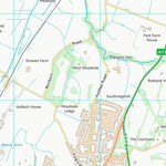 UK Topographic Maps North Ayrshire (NS35) digital map