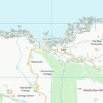 UK Topographic Maps North Devon District (SS44) digital map