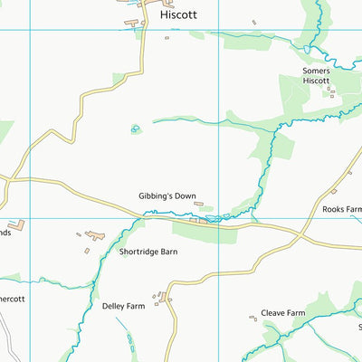 UK Topographic Maps North Devon District (SS52) digital map