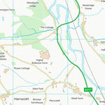UK Topographic Maps North Devon District (SS52) digital map