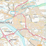 UK Topographic Maps North Devon District (SS53) digital map