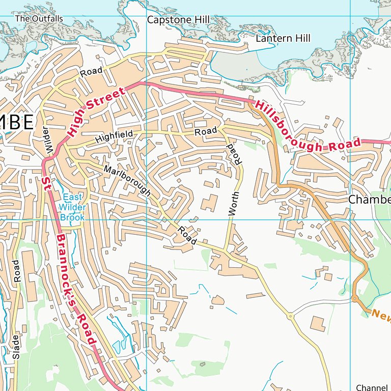North Devon District (SS54) Map by UK Topographic Maps | Avenza Maps
