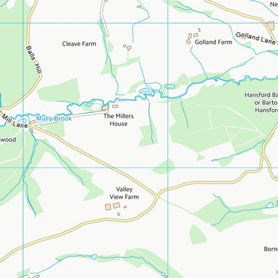 UK Topographic Maps North Devon District (SS61) digital map